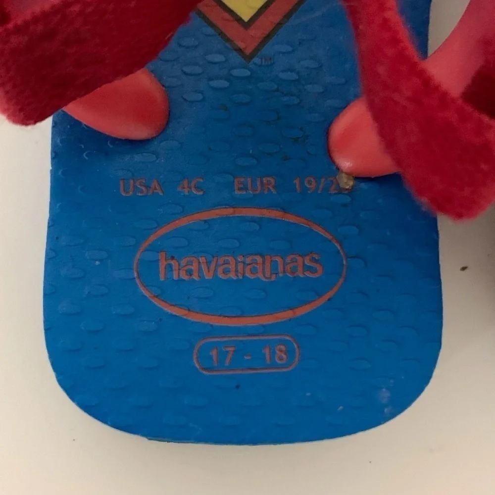 Havaianas Superman baby boy sandals